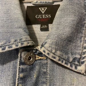 Men’s Guess Denim Jean Jacket Size XL/TG